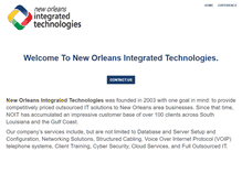 Tablet Screenshot of neworleansit.com